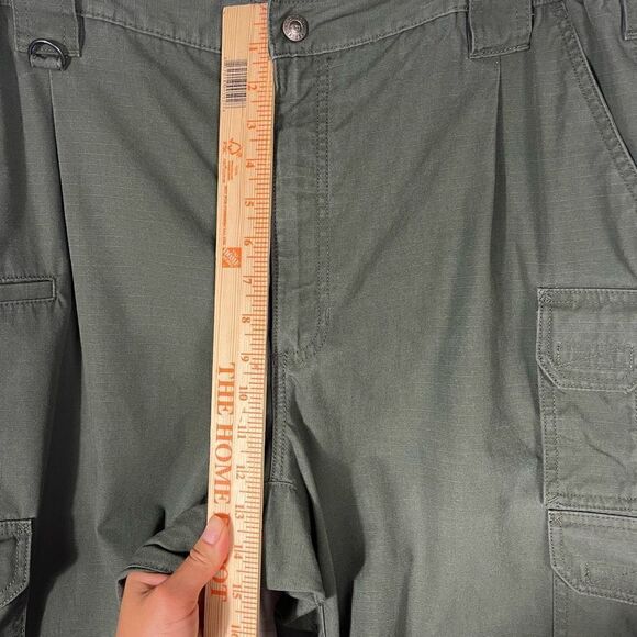 5.11 Tactical Mens Green Cargo Workwear Pants Size 40x34 - Picture 7 of 14